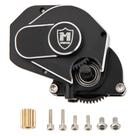 Caixa de transmissão de alumínio MEUS Racing SCX24 para RC