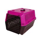 Caixa de Transporte Até 15kg Cachorro Gato Rosa Alvorada