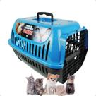 Caixa de Transporte Brinqpet Azul N2