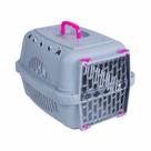 Caixa de Transporte DuraPets Elegance Pink para Cães e Gatos - Tamanho 1
