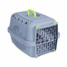 Caixa de Transporte DuraPets Fun Amarela para Cães e Gatos - Tamanho 2