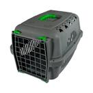 Caixa de Transporte DuraPets Verde com Porta de Aço para Cães e Gatos - Tamanho 2 Caixa de Transporte DuraPets Verde com Porta de Aço para Cães e Gatos - Tamanho 2