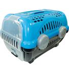 Caixa de Transporte Luxo Furacão Pet Azul - Tamanho 3