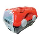 Caixa de Transporte Luxo Furacão Pet Vermelho - Tamanho 3