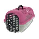 Caixa De Transporte Para Cães e Gatos Panther Nº 2 - Rosa