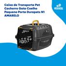 Caixa de Transporte Pet Cachorro Gato Coelho Pequeno Porte Durapets N1