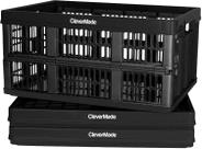 Caixa de Utilidades Dobrável CleverMade CleverCrates 45L (3 Unidades)