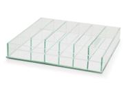 Caixa De Vidro Fundo Espelhado Sem Tampa Organizador Gavetas jóias Armário Casa 33x35 Cm Luxo Sofisticação