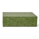 Caixa Decorativa em MDF Revestida em Canvas Verde Mart 30x20cm