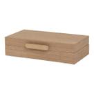 Caixa Decorativa Organizadora Multiuso MDF Laminado Natural