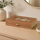 Caixa Decorativa Porta Joias E Objetos Com Divisórias Organizador Multiuso Em Bambu Natural Caixa Decorativa Porta Joias E Objetos Com Divisórias Organizador Multiuso Em Bambu Natural
