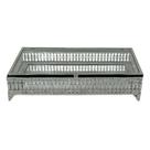 Caixa Decorativa Prata Espelhada - 18x30x7cm - Toque de Elegância: Caixa Decorativa com Detalhes em Prata! Caixa Decorativa Prata Espelhada - 18x30x7cm - Toque de Elegância: Caixa Decorativa com Detalhes em Prata!