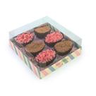 Caixa Degustação Para 6 Mini Ovos De 50g - Doce Páscoa - 16,5x15,5x6cm - 6 unidades - Cromus - Rizzo