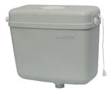 Caixa Descarga Parede Cinza Claro Alumasa Vaso Sanitário 9lt