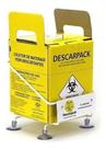 Caixa Descarpack Coletor Perfurocortante 1,5l Mais Suporte