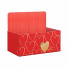 Caixa Display Modern Love Com Hot Stamping 21x9x12cm