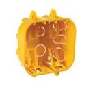 Caixa Drywall 4X4 Tramontina Amarela