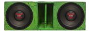 Caixa duto régua 2 alto falantes ultravox ultra 700 woofer cores
