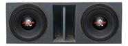 Caixa duto régua colorido 2 alto falantes 12 hard power hp 750 woofer