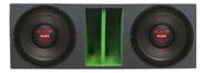 Caixa duto régua colorido 2 alto falantes ultravox 12 ultra 700 woofer