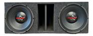 Caixa duto régua vertical 2 alto falante hard power hp 750 4 ohms som automotivo