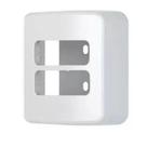 Caixa E Placa 2 Posições Branco Composé Weg
