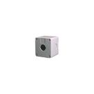 Caixa Easy Para Botão 22MM 1 Furo Cinza - UP Electronic
