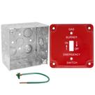 Caixa elétrica Airmont AP-1105X com 10 entradas 10 cm Caixa elétrica Airmont AP-1105X com 10 entradas 10 cm