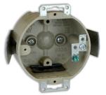 Caixa elétrica Allied Molded H9338 em fibra de vidro 9 cm de diâmetro