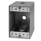 Caixa elétrica ENERLITES EN1350 à prova de intempéries, 1 posto, 12 x 7 x 5 cm