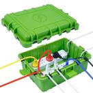 Caixa elétrica impermeável OUTDSPLY Large Green IP54 Caixa elétrica impermeável OUTDSPLY Large Green IP54