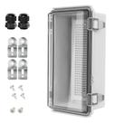 Caixa elétrica LeMotech IP67 à prova dágua em ABS 22 x 11 x 7 cm