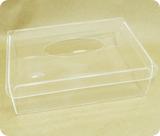 Caixa em Acrílico Cristal para Lenços - 20x13x6cm - Armazenamento Elegante e Organizado