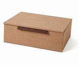 Caixa Em MDF Com Revestimento Em Linho - Mart Caixa Em MDF Com Revestimento Em Linho - Mart