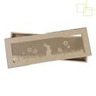 Caixa em MDF Cru Presente Embalagem Artesanal Doces Chocolates 22x7x3