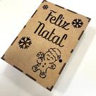 Caixa em MDF Gingerbread para Biscoitos e Doces Caixa em MDF Gingerbread para Biscoitos e Doces