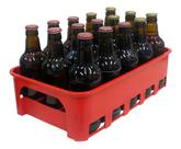 Caixa Engradado Garrafeira Cerveja 300ml P/15 Garrafas (não inclusas) - Vermelho Caixa Engradado Garrafeira Cerveja 300ml P/15 Garrafas (não inclusas) - Vermelho