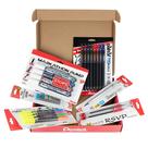 Caixa escolar Pentel Teachers Essentials com 31 peças Caixa escolar Pentel Teachers Essentials com 31 peças