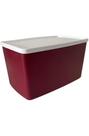 Caixa Espaçosa 3l. Tupperware - Cor marsala