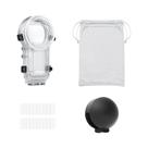 Caixa Estanque Para Mergulho De 60m (197 Pés) Para Insta360 X5 Com Liberação Rápida E Acessório Caixa Estanque Para Mergulho De 60m (197 Pés) Para Insta360 X5 Com Liberação Rápida E Acessório