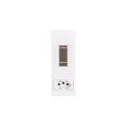 Caixa Externa Slim Disjuntor Bipolar + Tomada 20A Margirius