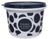 Caixa Farinha de Rosca 1,1L (500gr) Linha Feras na Cozinha Tupperware