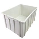 Caixa fechada 130l branca 56x41x78cm ms130 contentor fechado