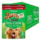 Caixa Fechada 15 Sachês 100g Ração Úmida Pet Dog Chow Carne