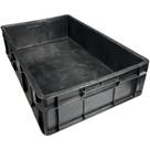 CAIXA FECHADA 26L PRETA 38x13x59CM MS16TF CAIXA EMPILHAVEL CONTENTOR FECHADO CAIXA FECHADA 26L PRETA 38x13x59CM MS16TF CAIXA EMPILHAVEL CONTENTOR FECHADO