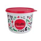 Caixa Feijão Floral 2kg -Tupperware