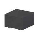Caixa Ferramenta Com Fechadura Metal Preta 600x900x600mm