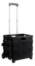 Caixa Ferramentas Carrinho Dobrável Portátil Cesto Tampa 30kg 45L Caixa Ferramentas Carrinho Dobrável Portátil Cesto Tampa 30kg 45L