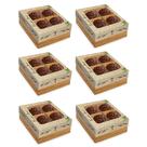 CAIXA FESTCOLOR CRISTÃ PARA 4 BOMBONS C/VISOR - KIT C/6un