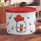 Caixa galinha pintadinha de 1:100 litros Tupperware